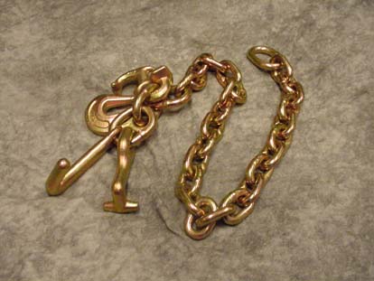 Tie Down Hook Cluster w/ 3' Chain