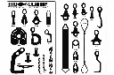 MoClamp #10 Tool Board w/Hook Set