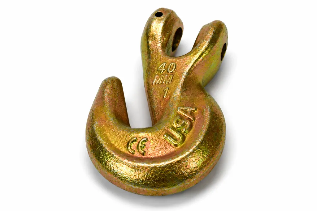 3/8" Super Alloy Clevis Grab Hook