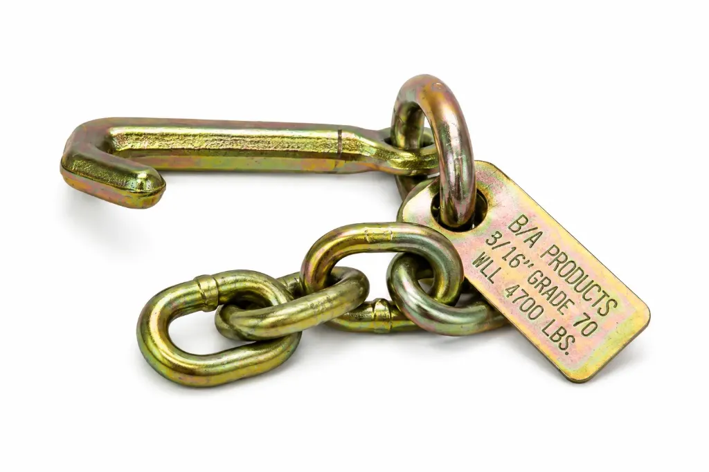 [6317] "J" Hook w/ 3/8" Chain