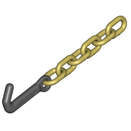 "J" Hook w/ 3/8" Chain