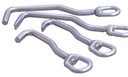 Swivel Head Sheet Metal Hooks (Set)