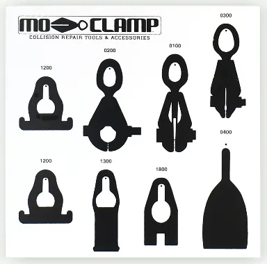 Moclamp #1 Board & Hooks