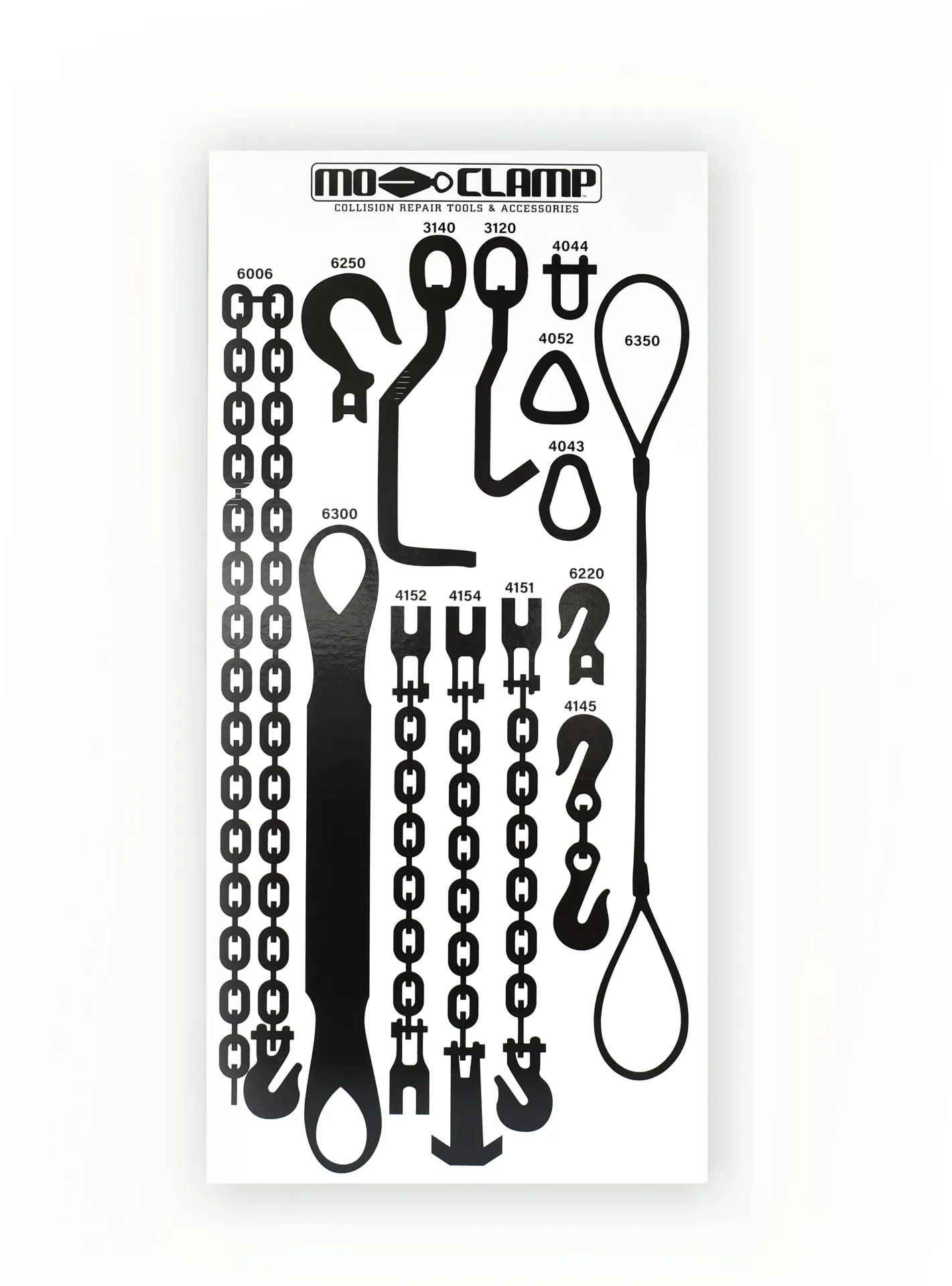 Moclamp #5 Board And Hooks