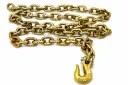 1/4" X 12' Chain W/Grab Hook