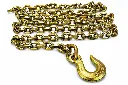 3/8" X 12’ CHAIN W/WELDED SLIP HOOK